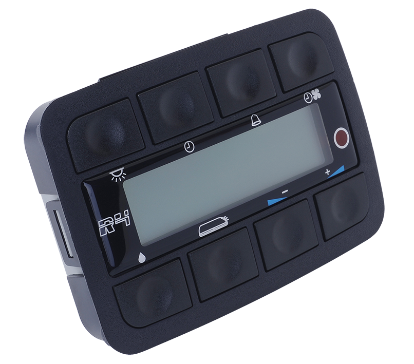 MICROPROCESSADOR R4 BIVOLT EXTERNO C/ LUMINOSO PRETO