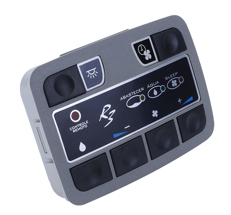 MICROPROCESSADOR R3 BIVOLT INTERNO S/ LUMINOSO CINZA